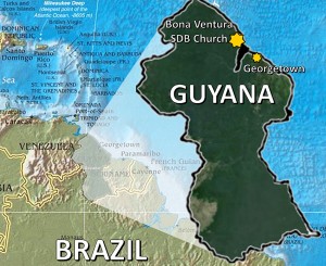 GUYANA map CLR